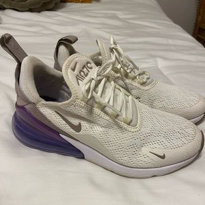 Nike air max 270 sail pumice space purple